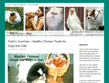 Tablet Screenshot of mypets-blog.com